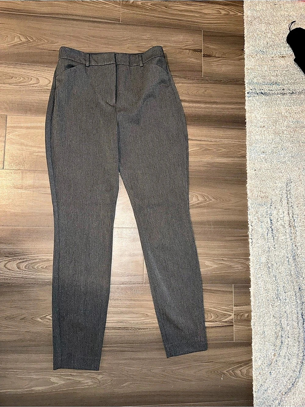 Express Editor Pant Gray Trousers Size 8